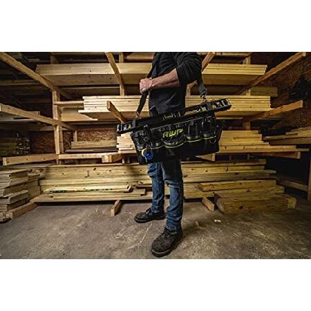【並行輸入品】 AWP ツールトートバッグ、18インチ 丈夫なツールトート 防水 オーガナイザーキャディ プロや請負業者用 ブラック | L-22128-1の画像