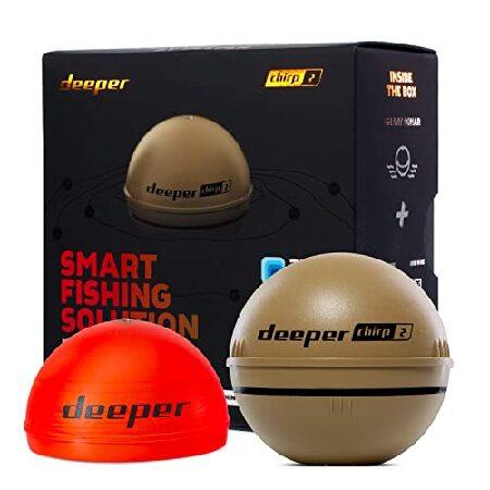 Deeper Chirp 2 Sonar 魚群探知機 - ポータブル魚群探知機 カヤック 