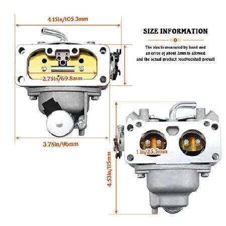 【並行輸入品】 15004-1010 キャブレター キャブレター 交換用 カワサキ FH721V FH641V FH661V FX850V 22 HP エンジン 15004-7024 15004-0757 15004-1005の画像