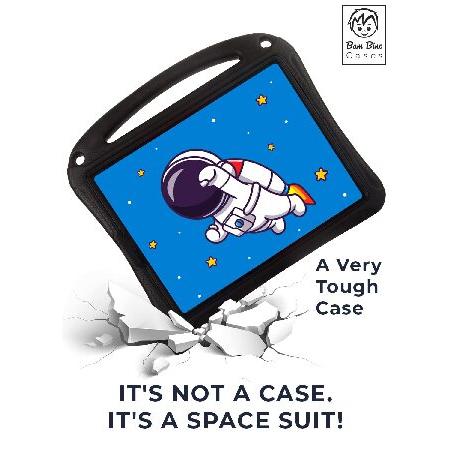 【並行輸入品】 Bam Bino Cases SPACE SUIT ショルダーストラップ スクリーンガード ペンシル収納付き 耐衝撃 ケース 【 iPad Pro 12.9 第5世代 2021 / 第4世代_2