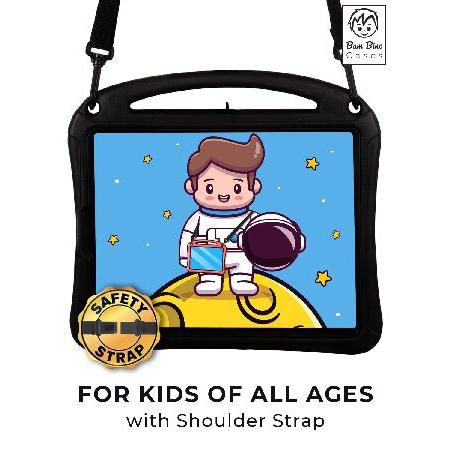 【並行輸入品】 Bam Bino Cases SPACE SUIT ショルダーストラップ スクリーンガード ペンシル収納付き 耐衝撃 ケース 【 iPad Pro 12.9 第5世代 2021 / 第4世代_3