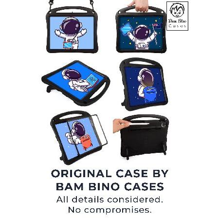 【並行輸入品】 Bam Bino Cases SPACE SUIT ショルダーストラップ スクリーンガード ペンシル収納付き 耐衝撃 ケース 【 iPad Pro 12.9 第5世代 2021 / 第4世代_4