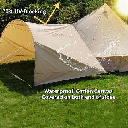 DANCHEL OUTDOOR イベント用テント DANCHEL OUTDOOR B2A Portable Glamping Tent, 5m/16.4ft