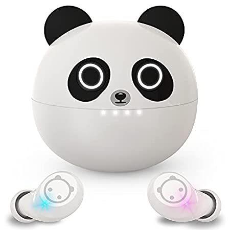 AMAFACE Panda Wireless Earbuds, Bluetooth Earbuds with Microphone- 32H Play（並行輸入品）