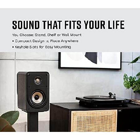 【並行輸入品】 ポークオーディオ POLK AUDIO SIGNATURE ELITE ES10 サラウンドスピーカー ブラック ES10BLK（2台1組）_2