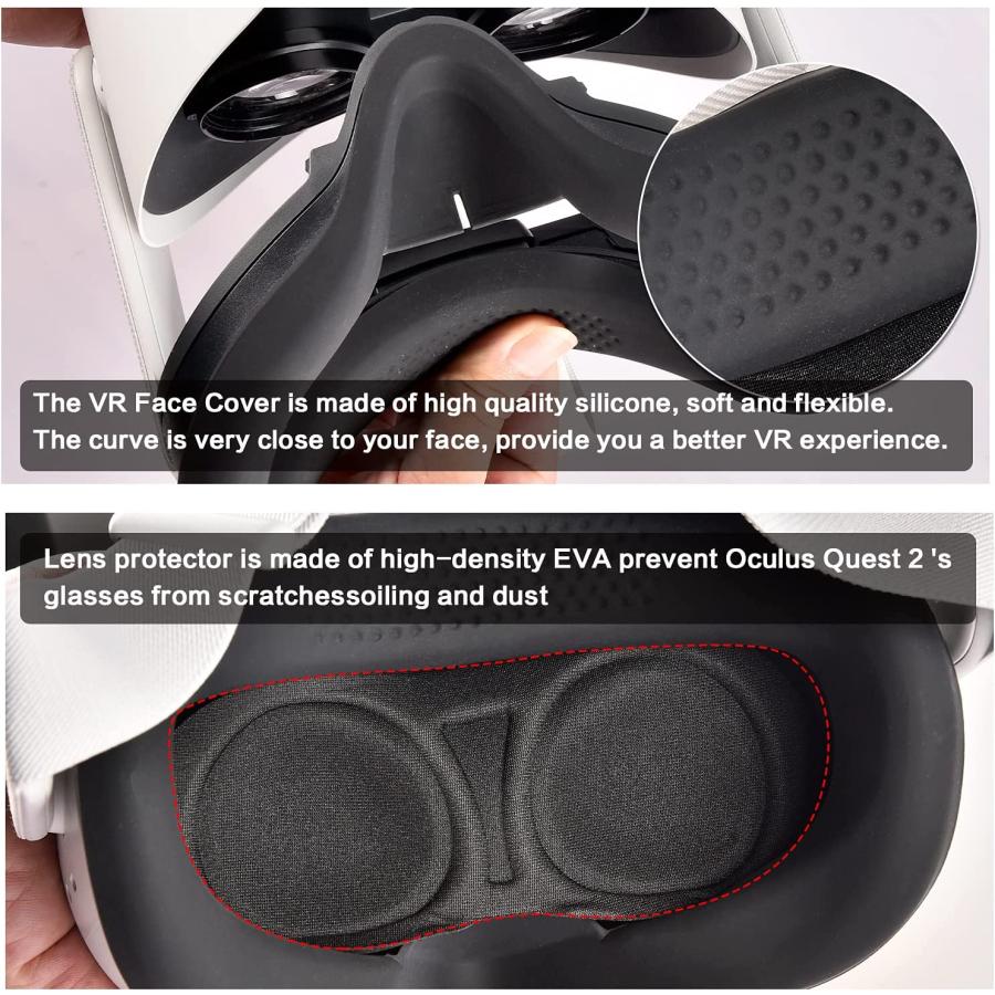 並行輸入品】 Oculus Quest 2オールインワンVRゲーミングヘッドセット