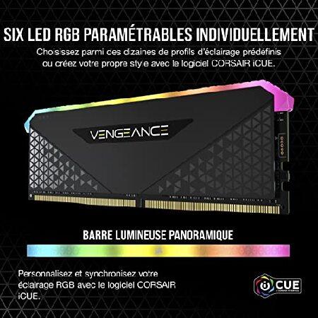 メモリ Corsair CMG64GX4M2E3200C16 64GB VENGEANCE® RGB RS 64GB (2 x 32GB) DDR4 DRAM 3200MHz C16