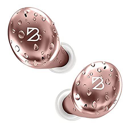 Tempo 30 Rose Gold Wireless Earbuds for Small Ears Women, Cute Pink Bluetoo（並行輸入品）