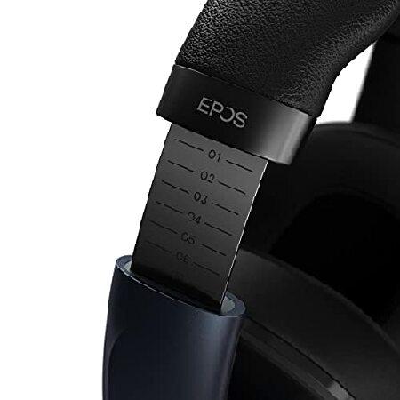 EPOS H6 Pro 密封型・アコースティックゲ―ミングヘッドセットマイク付き - オーバーイヤー型 - 軽量ヘッドバンド - 跳ね上げ式自動ミュート機能付(並行輸入品)｜olg｜06