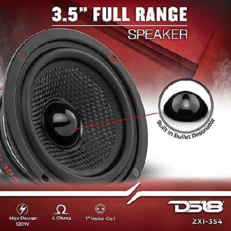 並行輸入品】 DS18 ZXI-354 3.5インチ フルレンジ カーオーディオ