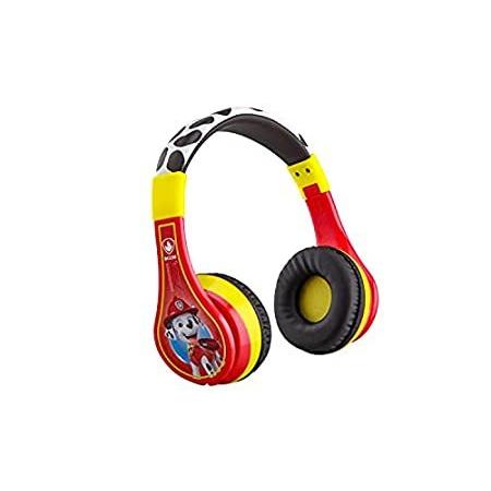 eKids Paw Patrol Kids Bluetooth Headphones, Wireless Headphones with Microp（並行輸入品）