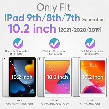 【並行輸入品】 SEYMAC iPad 第9世代ケース キッズ iPad 10.2ケース 2021 フルボディショック保護iPad 7/8/9ケース