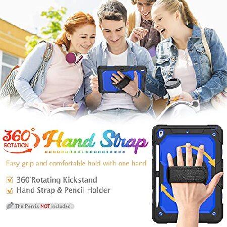 【並行輸入品】 SEYMAC iPad 第9世代ケース キッズ iPad 10.2ケース 2021 フルボディショック保護iPad 7/8/9ケース
