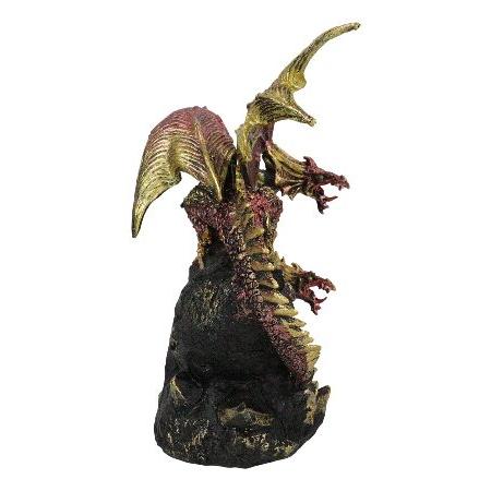 【並行輸入品】 Ebros ギフト ファンタジー レッド スターラタイト 流星 火山 ヒドラ ドラゴン クォーツ マウンテン フェイクジオード 洞窟 ロック フィギュア_4