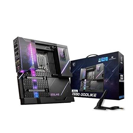 【並行輸入品】 MSI MEG Z690 GODLIKE Gaming Motherboard (E-ATX， 12th Gen Intel Core， LGA 17