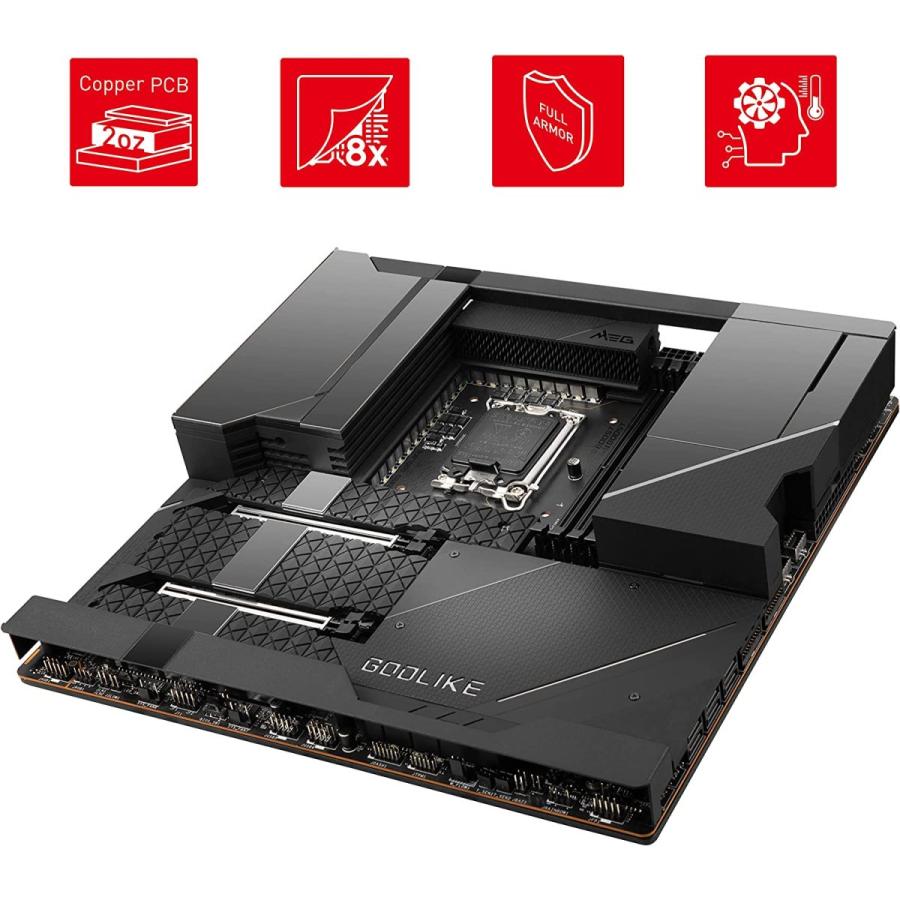 MSI MEG Z690 GODLIKE マザーボード MSI MEG Z690 GODLIKE Motherboard E-ATX - Intel 12th Gen