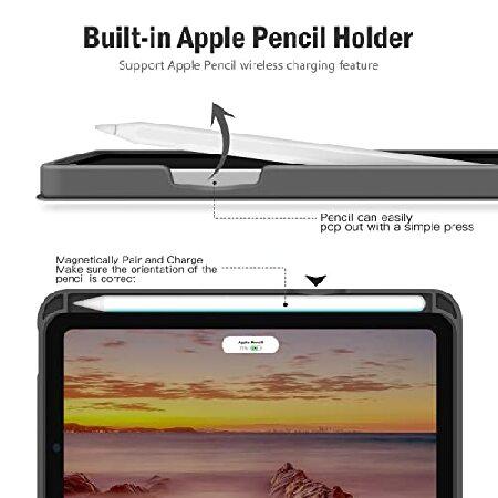 並行輸入品】 Antbox iPad Mini6 ケース ペンホルダー付き 高級PU