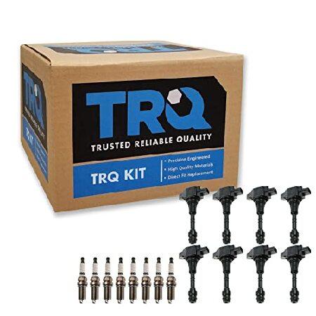 TRQ イグニッションコイル＆イリジウムスパークプラグキットセット  