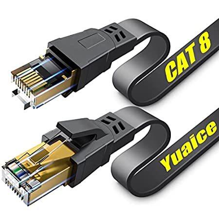 正規品 Cat Cab（並行輸入品） Network Internet Flat Speed High Duty Heavy 100FT Cable, Ethernet 8 スイッチングハブ