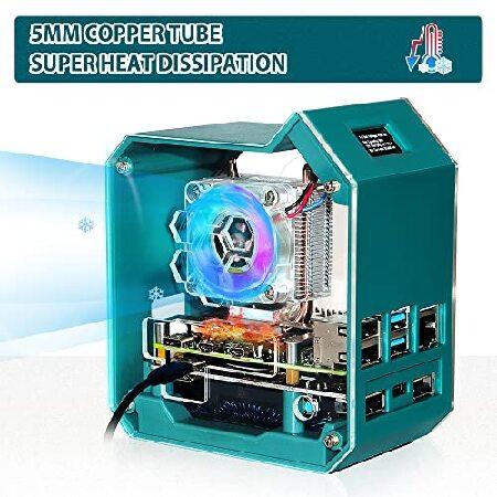 並行輸入品】 GeeekPi ミニタワー UPSキット Raspberry Pi ICE