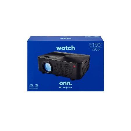 Onn 720p LCD Home Theater Projector Black 1280 x 720 Resolution 
