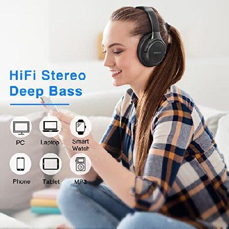 Audifonos Inalambricos Bluetooth, 65 Horas de Reproducci?n, 3 Modos de Sonido EQ, Audifonos Inalambricos Diadema Estereo HiFi con Micr?fon(並行輸入品)｜olg｜02