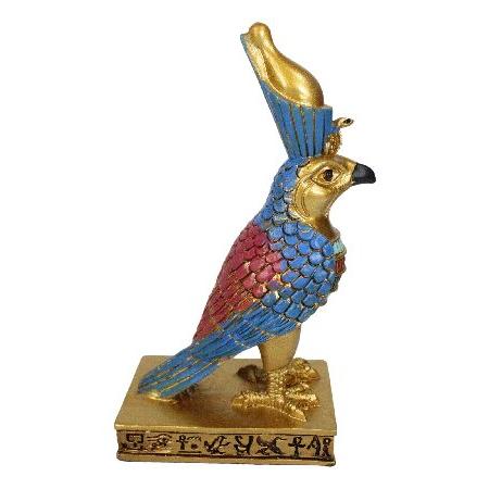 Ebros 古代エジプト神ホルス ファルコン 鳥 王冠 立った王冠 Ebros 古代エジプト神ホルス ファルコン 鳥 王冠 立った王冠