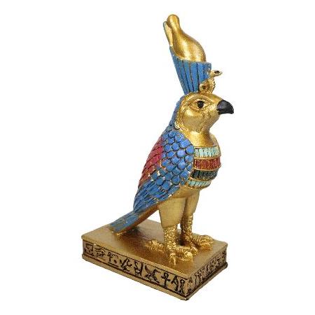 Ebros 古代エジプト神ホルス ファルコン 鳥 王冠 立った王冠 Ebros 古代エジプト神ホルス ファルコン 鳥 王冠 立った王冠