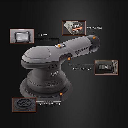 並行輸入品】 ポリッシャー, 充電式ポリッシャー 125mm 150mm