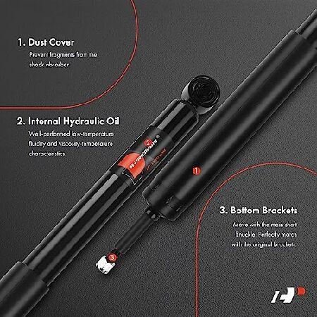 並行輸入品】 A-Premium リアペア (2) ショックアブソーバー トヨタ