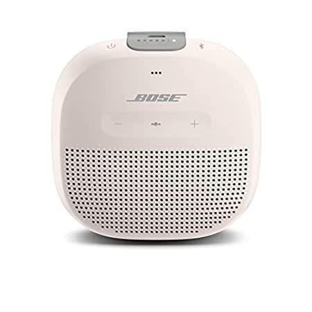 Small Portable Waterproof Speaker with Microphone， White Smoke