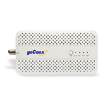並行輸入品】 goCoax MoCA 2.5 アダプター 2.5GbE イーサネットポート