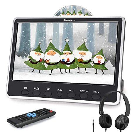 NAVISKAUTO 12インチ ヘッドレストDVDプレーヤー HDMI入力付き 車載DVD 