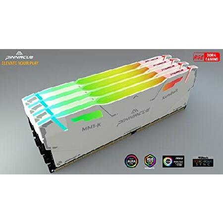 【並行輸入品】 Timetec Pinnacle Konduit RGB 16GB DDR4 3200MHz PC4-25600 CL16-20-20-40 XMP2.0 オーバークロッキング 1.35V デュアルランク AMDおよびIntel_2