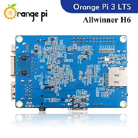 Orange Pi 3 LTS Allwinner H6 2GB LPDDR3 8GB EMMC フラッシュ クアッドコア 64 ビット シングルボード コンピュータ Android 9.0 Ubuntu Debian Mini PC (PI3｜olg｜04