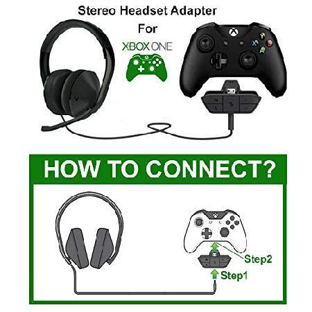 並行輸入品】 ステレオヘッドセットアダプター Xbox OneとXbox