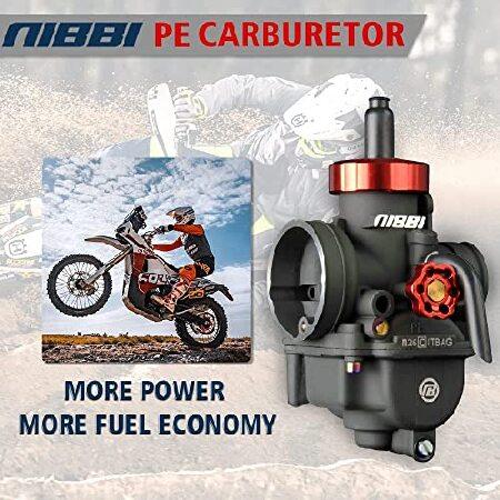 【並行輸入品】 NIBBI キャブレター PE26mm 100cc~150cc オートバイエンジン 炭水化物ジェット付き YAMAHA KAWASAKI SUZUKI アポロ ダートバイク ミニバイク_5