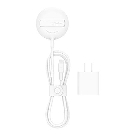 Belkin MagSafe Wireless Charger (PSU Included), Made for MagSafe, 15W Fast （並行輸入品）