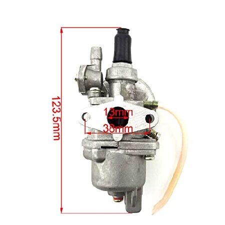 【並行輸入品】 DJ-Motor 44mm フィルター ＆ マウント スタック ガス スロットルケーブル キャブレター 2ストローク 47cc 49cc Mini Moto Quad ATV ポケット ダ_1