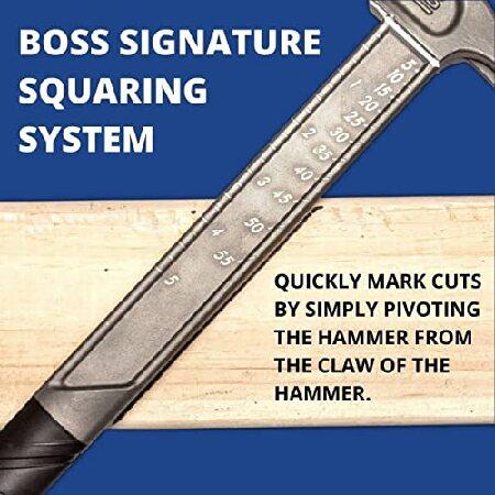 Hammer Boss ボス 27cmワイド 日本未発売 ハンマー Amazon | Boss Hammer 14オンス Ti64 建設グレードチタンハンマー