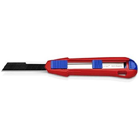 ショッピング最安 KNIPEX Tools CutiX Universal Snap Knife， 6-1/2， Red/Blue