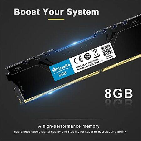 並行輸入品】 DDR3 RAM 8GB 1600MHz CL11 DIMM Wlizedle デスクトップ