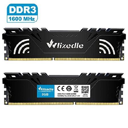 並行輸入品】 DDR3 RAM 8GB 1600MHz CL11 DIMM Wlizedle デスクトップ