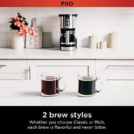 Ninja DCM201 14 Cup , Programmable Coffee Maker XL Pro with Permanent Filter, 2 Brew Styles Classic ＆ Rich, 4 Programs Small Batch, Delay(並行輸入品)｜olg｜04