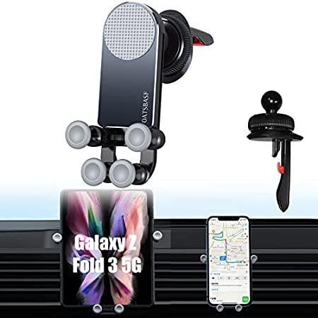 Z Fold Car Mount for Car Vent, Car Vent Phone Mount Holder with Adjustabl（並行輸入品）