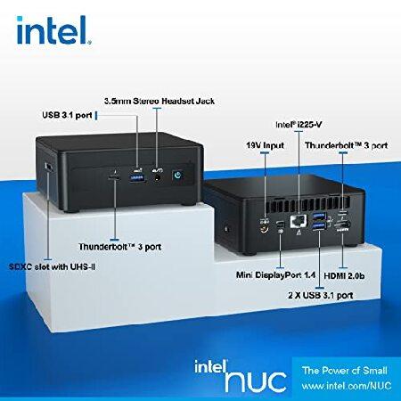 期間限定特価 Intel NUC 11， NUC11PAHi5 Canyon Mini PC Desktop， Win 10 Pro Mini Computer， Core i5-1135G7 Processor， 4Core，8MB Cache， 28W Iris Xe Graphics(並行輸入品)