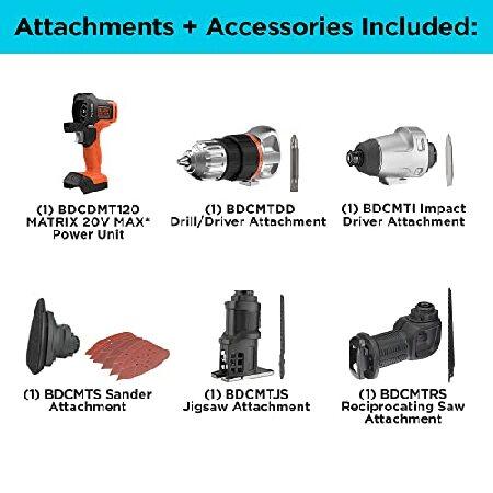 Tool Combo Kit Black And Decker Cordless Drill Accessories Black