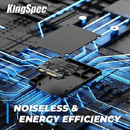 【並行輸入品】 KingSpec 1TB 2.5インチ SATA SSD SATA III 6Gb/s 内蔵ソリッドステートドライブ - 3D NANDフラッシュTLC デスクトップ/ノートパソコン/オールイの画像