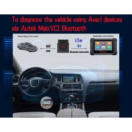Autel MaxiSys MaxiVCI VCI Mini Bluetooth Diagnostic Interface Work with All Systems Automotive OBD2 Scanner MS906S TS608 MP808TS MK808BT MK808TS MX808