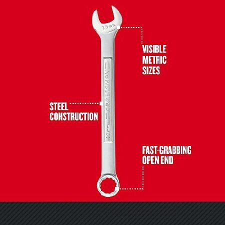 たかみ Craftsman Metric Combination Wrench Set， 11-Piece (CMMT10947)